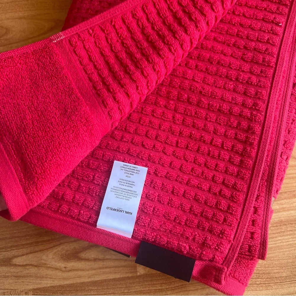 Karl Lagerfeld bath towel